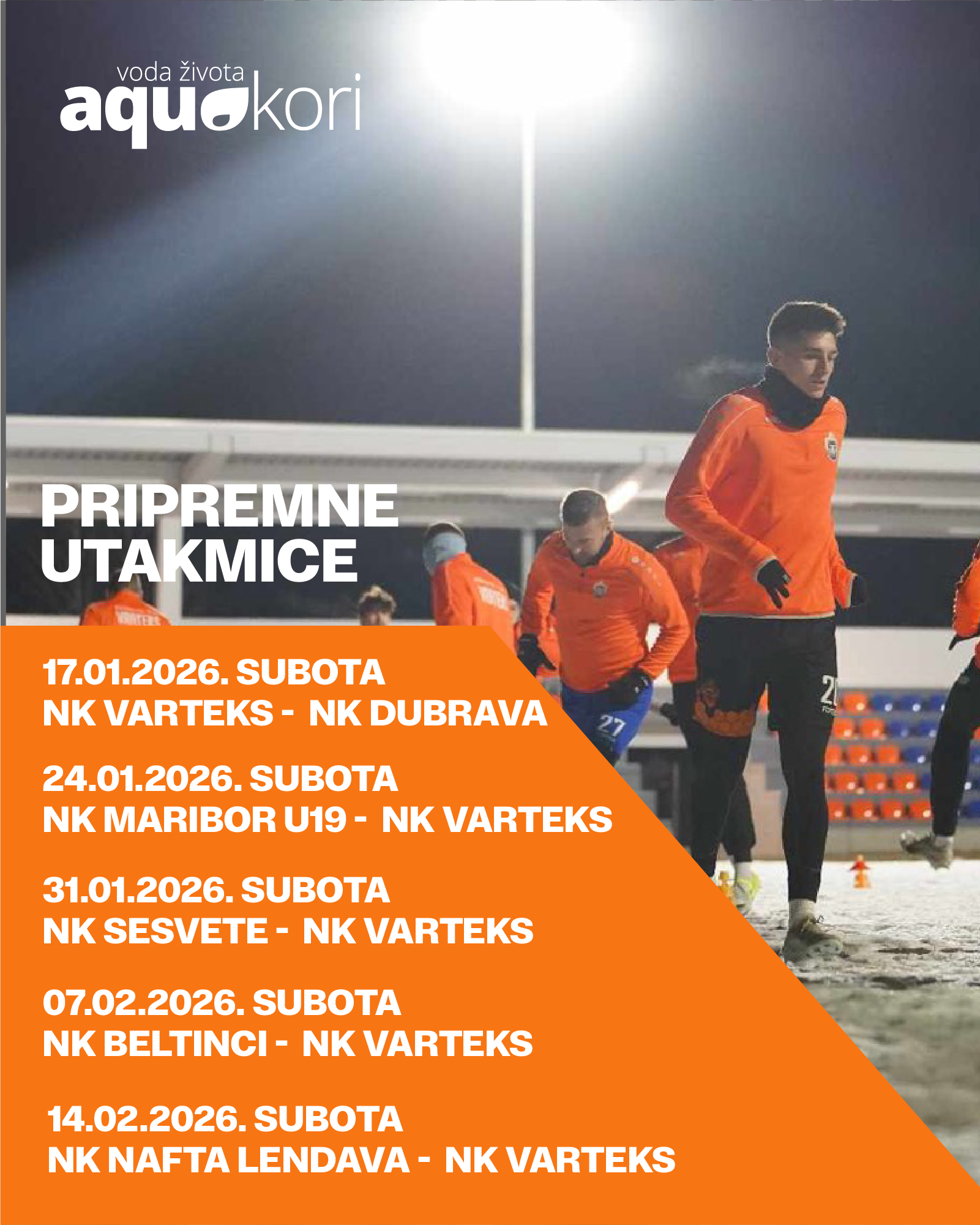 Pripremne utkamice 2026 zimske